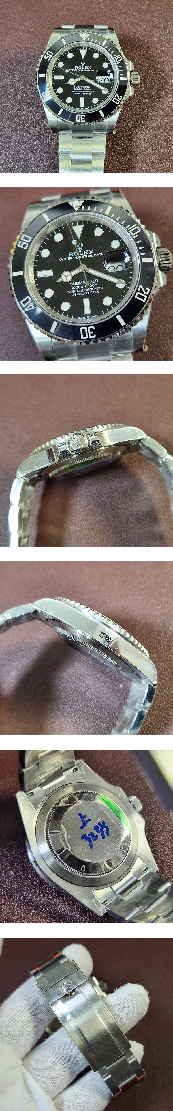 大好評ストア！ サブマリーナーデイトM126610LN-0001 ブラック 41mm 2025新品 最高級ロレックスコピー
